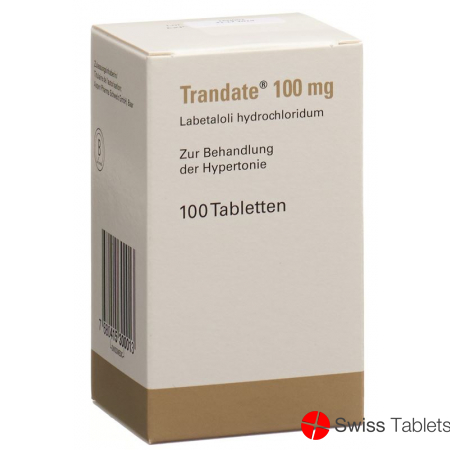 Trandate Tabletten 100mg Dose 100 Stück buy online
