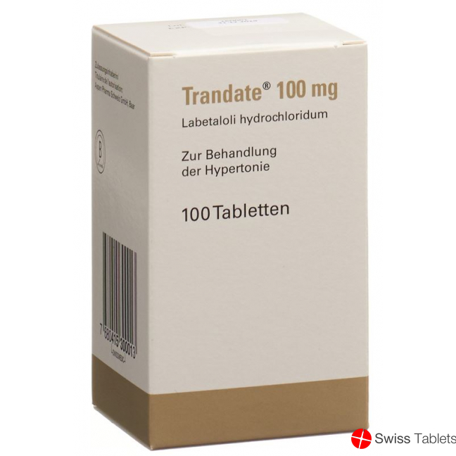Trandate Tabletten 100mg Dose 100 Stück buy online