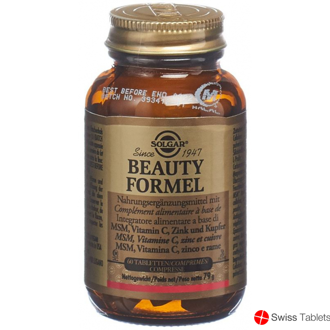Solgar Beauty Formel Tabletten Flasche 60 Stück buy online