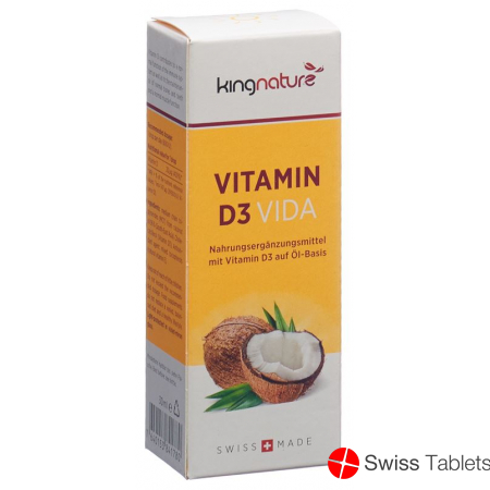 Kingnature Vitamin D3 Vida Flasche 30ml buy online