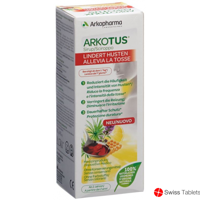 Arkotus Hustensirup Md Flasche 140ml buy online