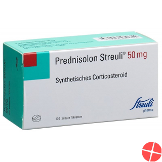 Prednisolon Streuli Tabletten 50mg 100 Stück
