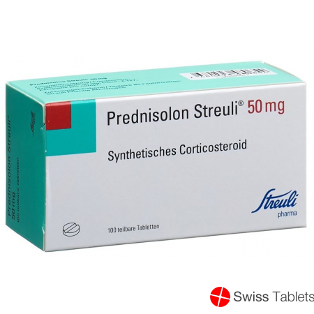 Prednisolon Streuli Tabletten 50mg 100 Stück buy online