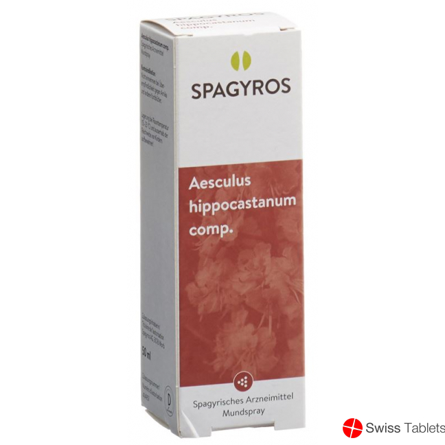 Spagyros Spagyr Comp Aesculus Hippo Comp Spray 50ml buy online