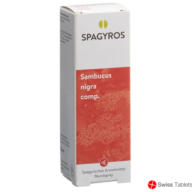 Spagyros Spagyr Comp Sambucus Nigra Comp Spray 50ml buy online