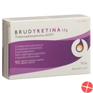 Brudyretina Kapseln 1.5g Blister 90 Stück