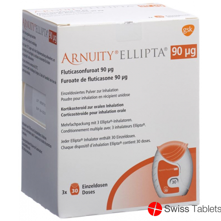 Arnuity Ellipta Inh Pulver 90mcg 3x 30 Dos buy online Arnuity Ellipta Inh Pulver 90mcg 3x 30 Dos buy online