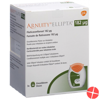 Arnuity Ellipta Inh Pulver 182mcg 3x 30 Dos