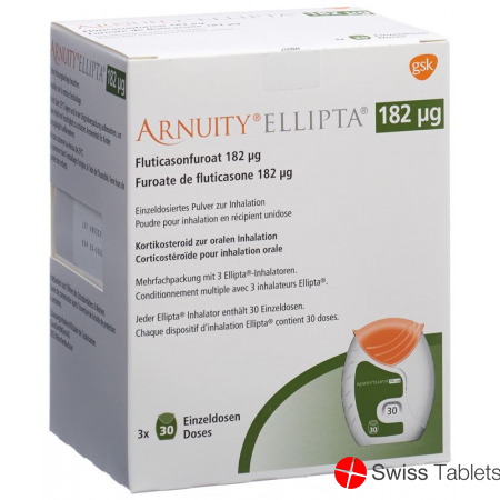Arnuity Ellipta Inh Pulver 182mcg 3x 30 Dos buy online
