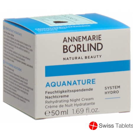 Boerlind Aquanature Feuchtigkeitssp Nachtcreme 50ml buy online