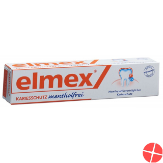 Elmex Mentholfrei Zahnpasta Tube 75ml