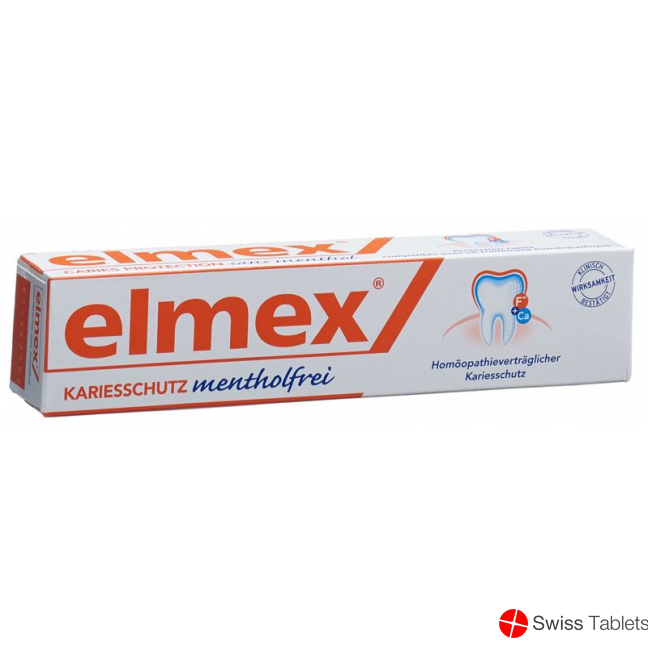 Elmex Mentholfrei Zahnpasta Tube 75ml buy online