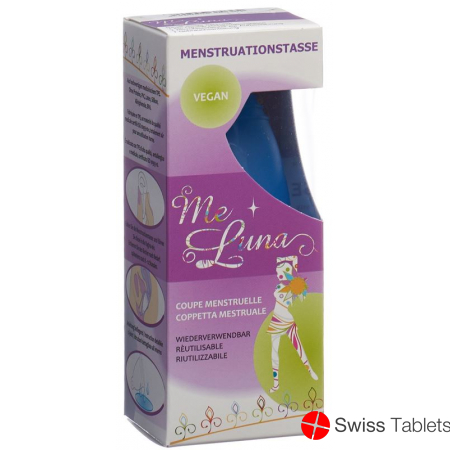 Me Luna Menstruationstasse Classic L Blau buy online