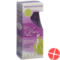 Me Luna Menstruationstasse Classic Shorty M Violet Me Luna Menstruationstasse Classic Shorty M Violet