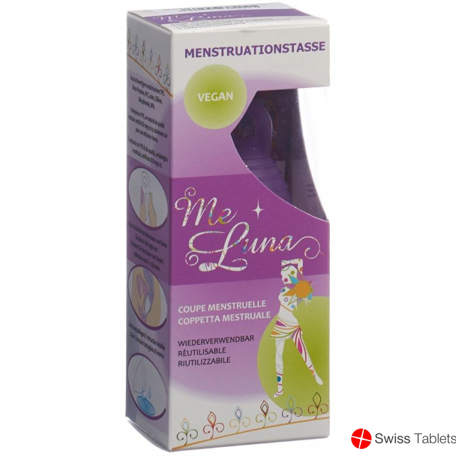Me Luna Menstruationstasse Classic Shorty M Violet buy online