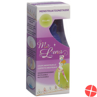 Me Luna Menstruationstasse Sport Shorty S Blau-vi Me Luna Menstruationstasse Sport Shorty S Blau-vi