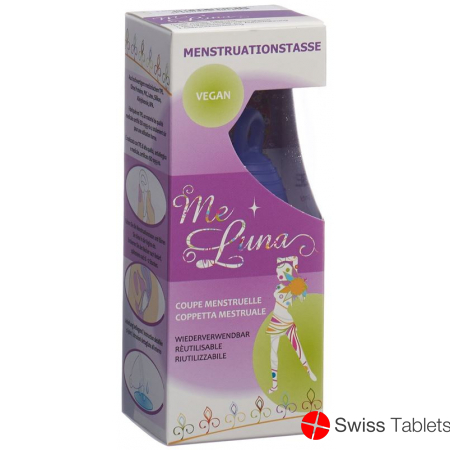 Me Luna Menstruationstasse Sport Shorty S Blau-vi buy online