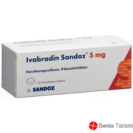 Ivabradin Sandoz Filmtabletten 5mg 112 Stück buy online