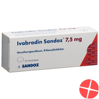 Ivabradin Sandoz Filmtabletten 7.5mg 56 Stück