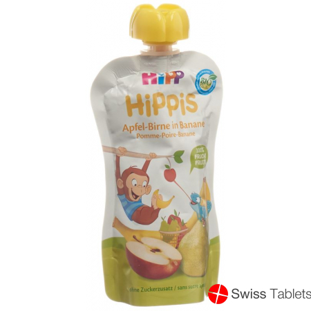 Hipp Apfel-birne-banane Anton Affe 100g buy online