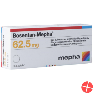 Bosentan Mepha Lactab 62.5mg 56 Stück