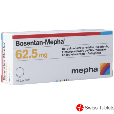 Bosentan Mepha Lactab 62.5mg 56 Stück buy online