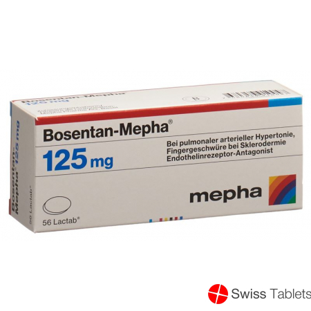 Bosentan Mepha Lactab 125mg 56 Stück buy online