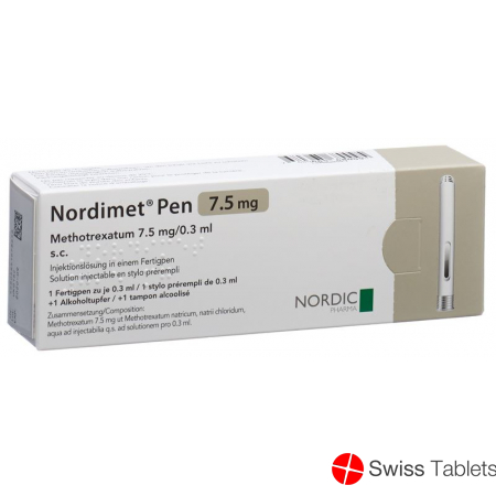 Nordimet Injektionslösung 7.5mg/0.3ml Fertigpen buy online