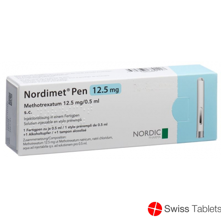 Nordimet Injektionslösung 12.5mg/0.5ml Fertigpen buy online