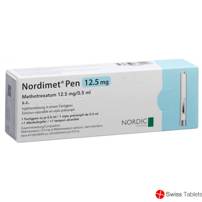 Nordimet Injektionslösung 12.5mg/0.5ml Fertigpen buy online