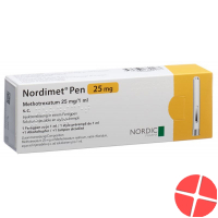 Nordimet 25 mg/1 ml 1 ml solution prefilled pen