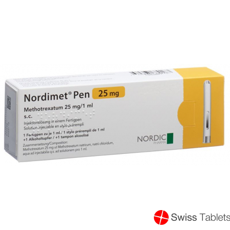 Nordimet Injektionslösung 25mg/1ml Fertigpen buy online Nordimet Injektionslösung 25mg/1ml Fertigpen buy online