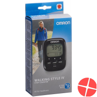 Omron Schrittzaehler Walking Style Iv Schwarz