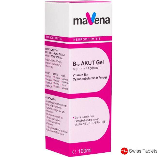 Mavena B12 Akut Gel Tube 100ml buy online
