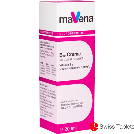 Mavena B12 Cream Tube 200ml buy online