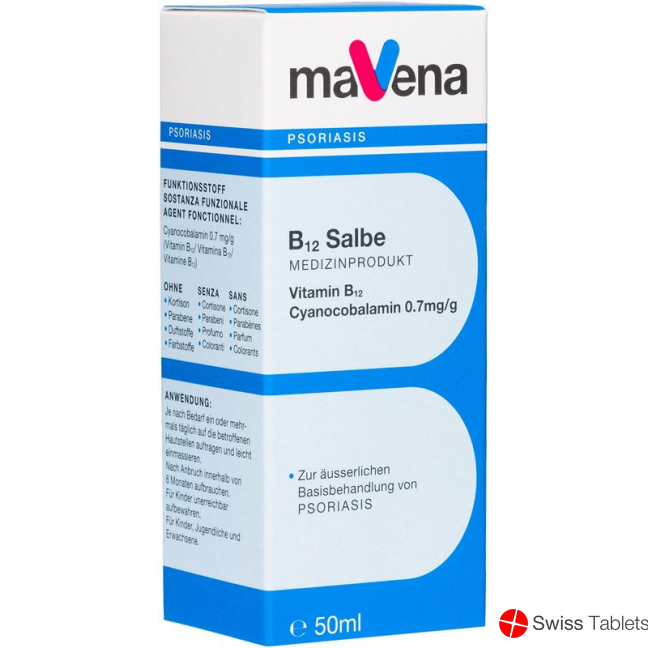 Mavena B12 Balm tube 50ml buy online