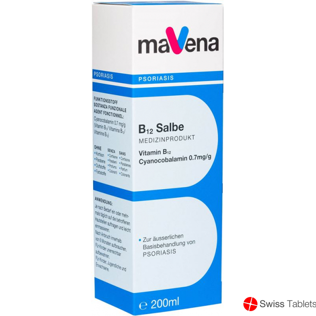 Mavena B12 Balm tube 200ml buy online
