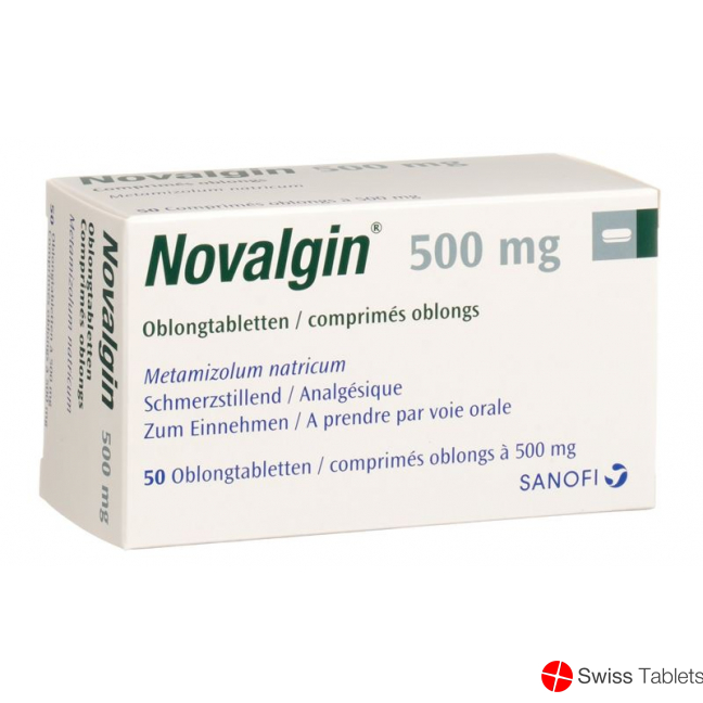 Novalgin Filmtabletten 500mg 50 Stück buy online