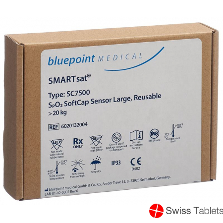 Oxytrue A+s adult sensor Smartsat buy online