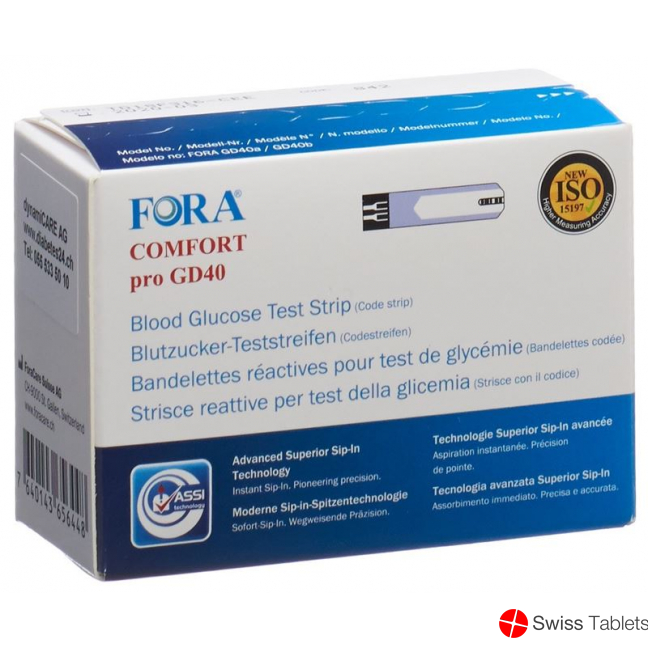 Fora Comfort Pro Teststreifen 100 Stück buy online