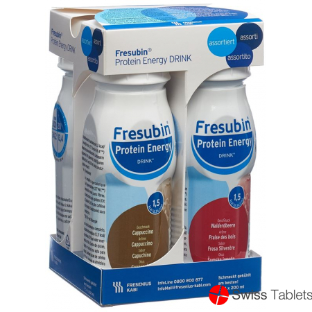 Fresubin Prot Energy Drink Assortiert 4 Flasche 200ml buy online