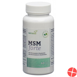 Sanasis Msm Glucosamin & Chondroitin Kapseln 60 Stück