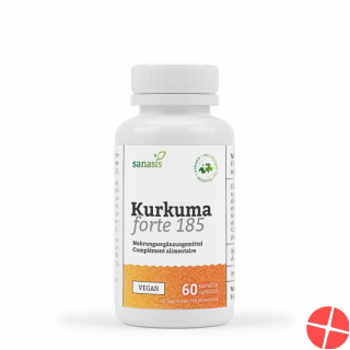Sanasis Kurkuma Fort Kapseln 60 Stück