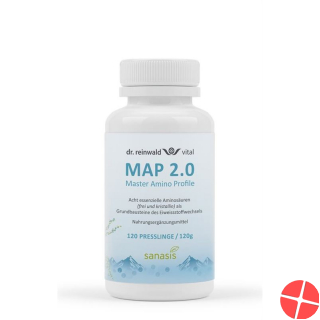 Sanasis Map 2.0 Master Amino Tabletten 120 Stück