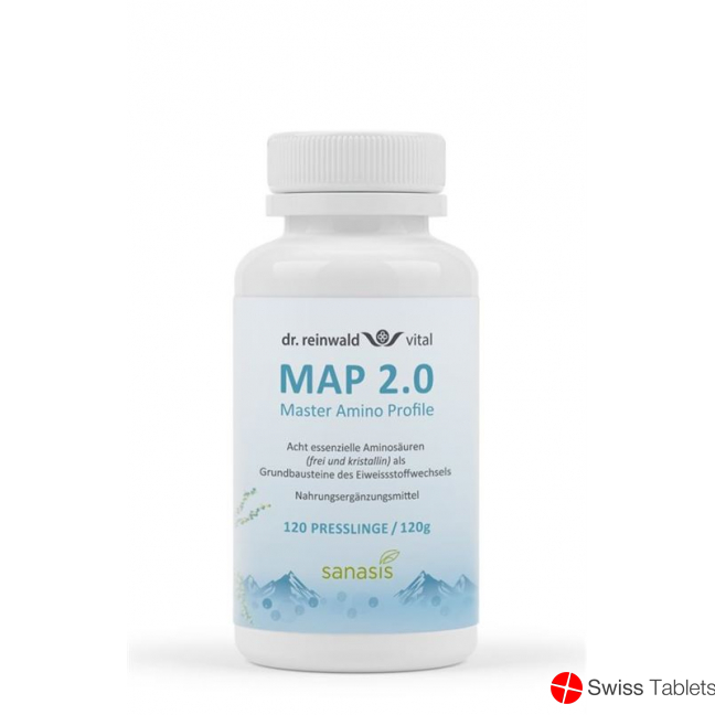 Sanasis Map 2.0 Master Amino Tabletten 120 Stück buy online