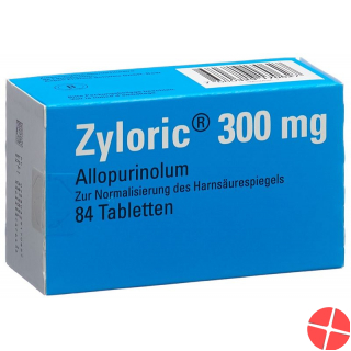 Zyloric 300mg 84 Tabletten