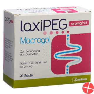 Laxipeg Pulver Aromafrei Beutel 20 Stück