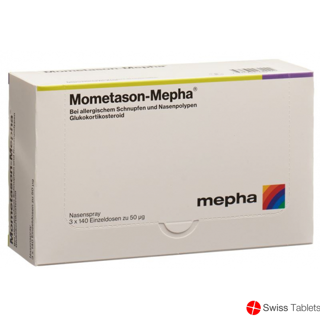 Mometason Mepha Nasenspray 50mcg 3x 140 Dos buy online