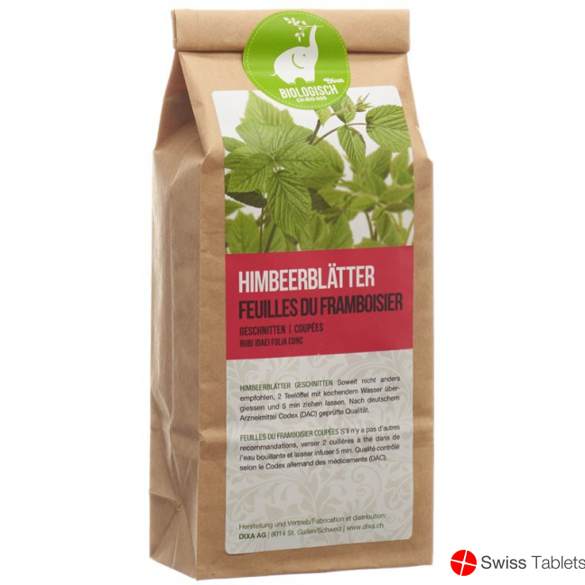 Dixa Himbeerblätter Dac Bio Geschnitten 70g buy online