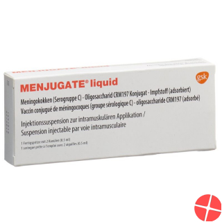 Menjugate Liquid Injektionssuspension Fertigspritze 0.5ml